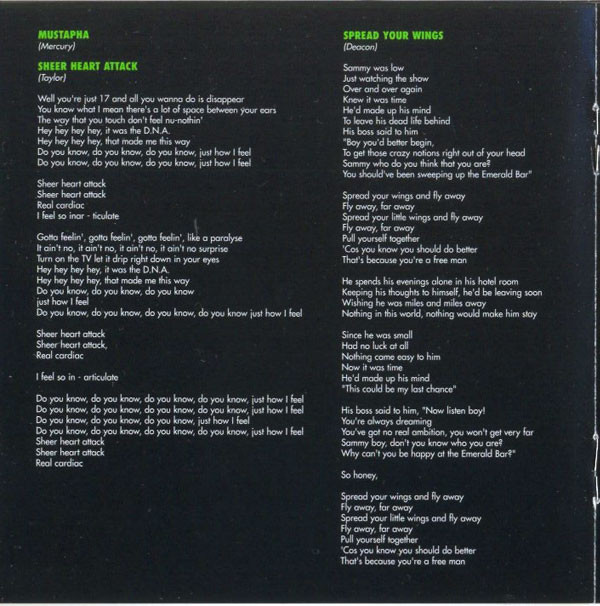 Queen  Deep Cuts; Volume 2 : Booklet 8